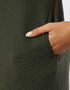 Long quilted dress